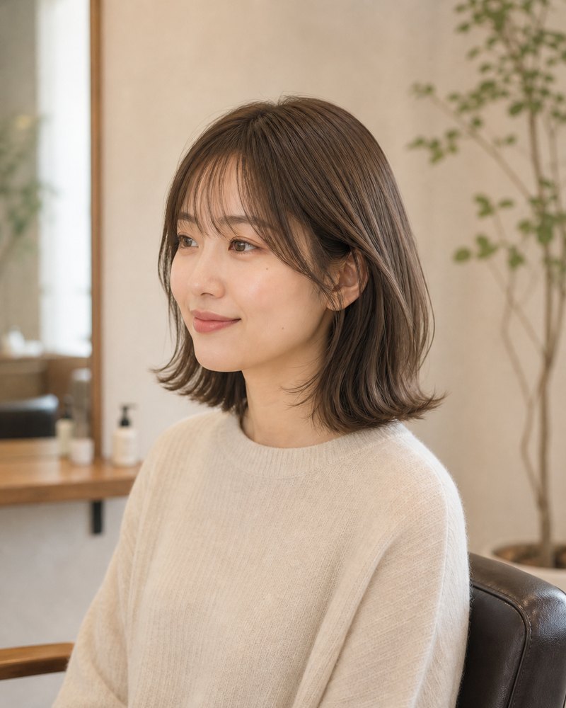 提案用スタイルイメージ ナチュラルボブ